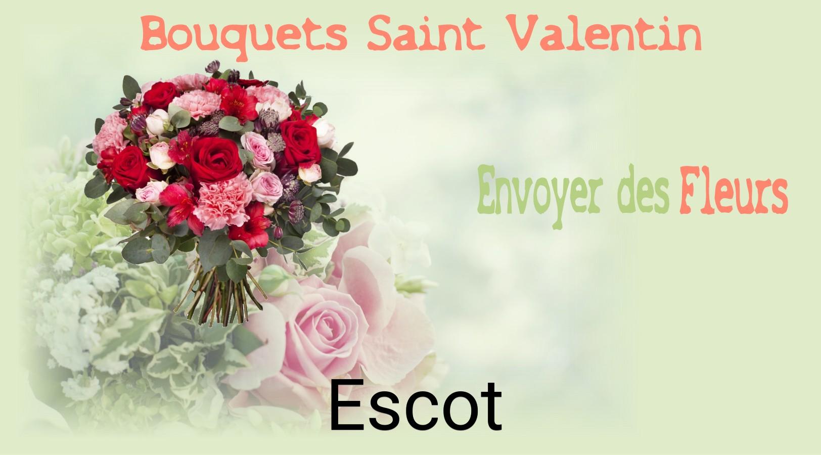Roses de Saint-Valentin livrées à Escot